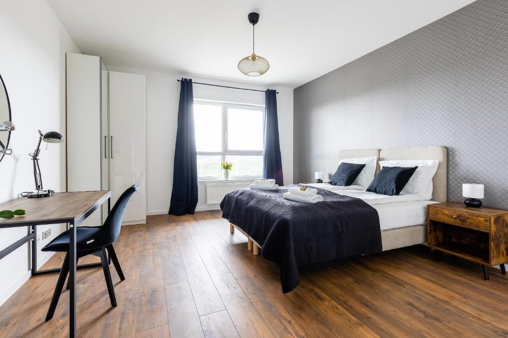 Сьюит (Улучшенный люкс с видом на море), Symphony Baltica Towers Apartamenty