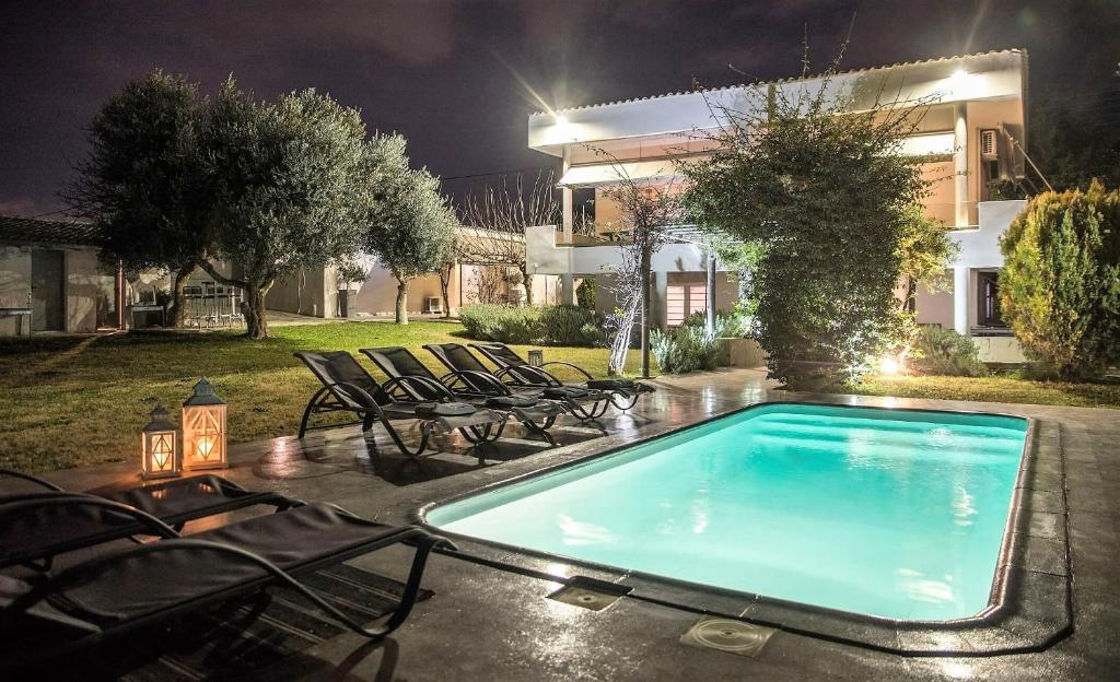 Complex Lagonissi Residence with swimming pool. photo 1