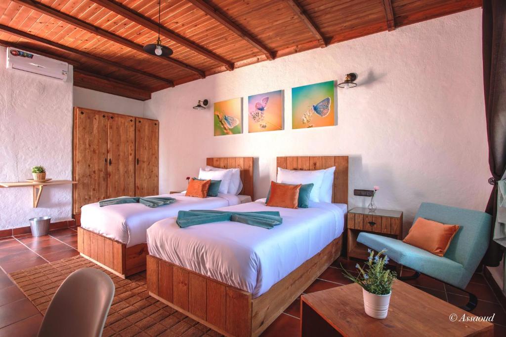 Room in Bungalow - Bungalow Double 10 - El Cortijo Chefchaeun Hotel Spa