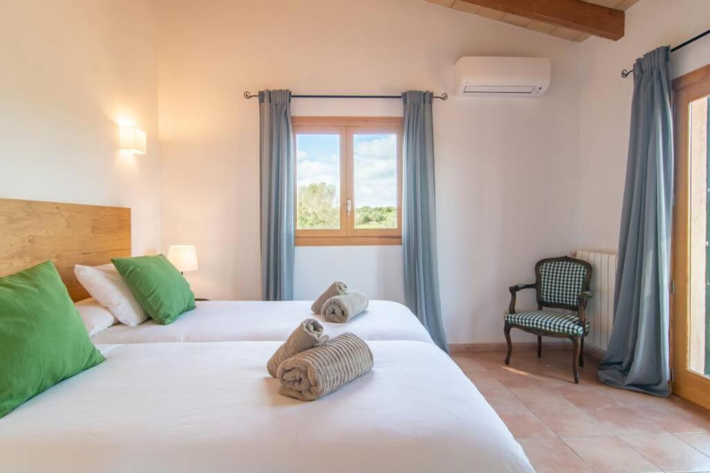 Traditional house Casa Binitaref with pool in Sineu photo 4