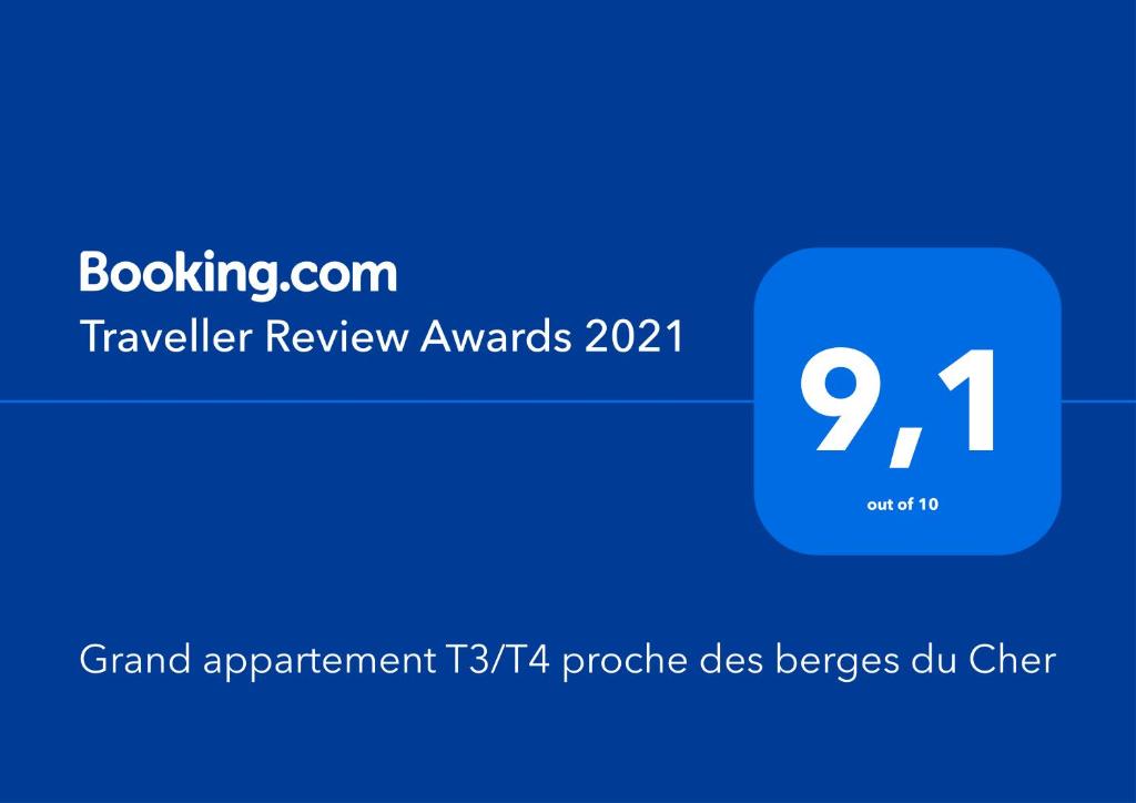 Grand appartement T3/T4 proche des berges du Cher photo 1