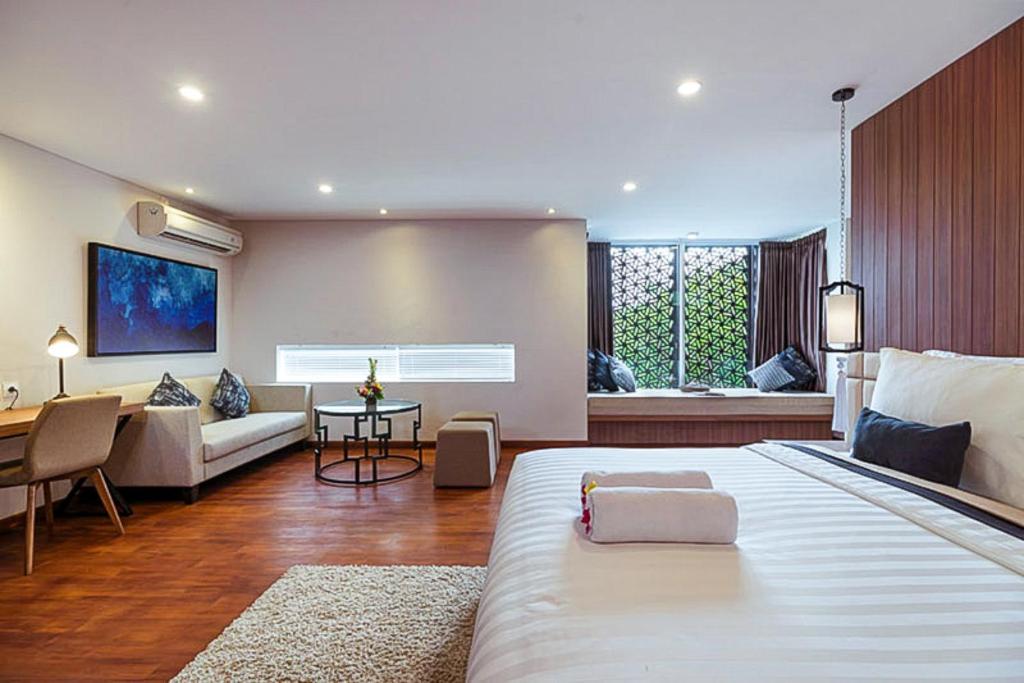 Вилла (Улучшенная вилла с 1 спальней и собственным бассейном), Nusa Dua Bayview