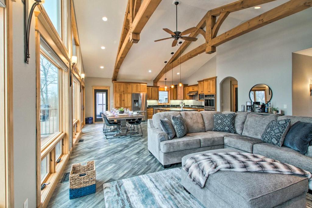 Luxe Lake Latoka Home with Dock, Hot Tub and Game Room photo 4