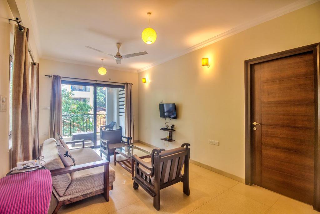 Апартаменты (Апартаменты с 2 спальнями), Amazing Candolim Apartments