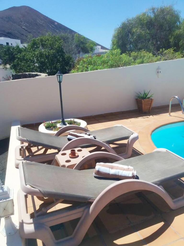 Studio with private pool furnished terrace and wifi at Tahiche photo 1