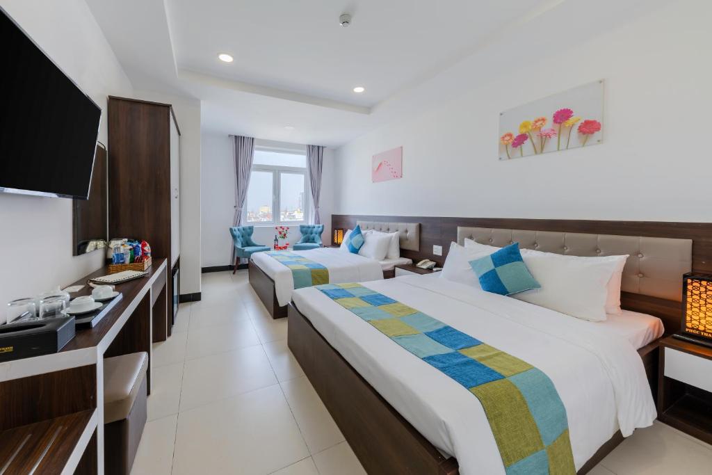 Семейный (Семейный номер Делюкс), Phuc Thanh Luxury Hotel