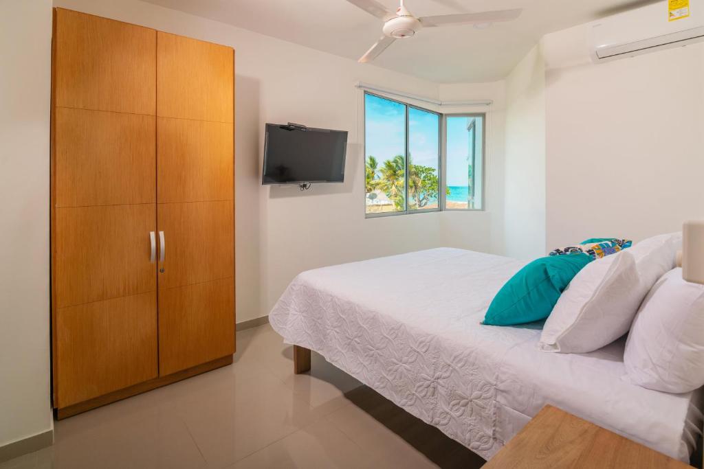 Magico Apartamento Frente al Mar 2 Habitaciones B22B photo 4