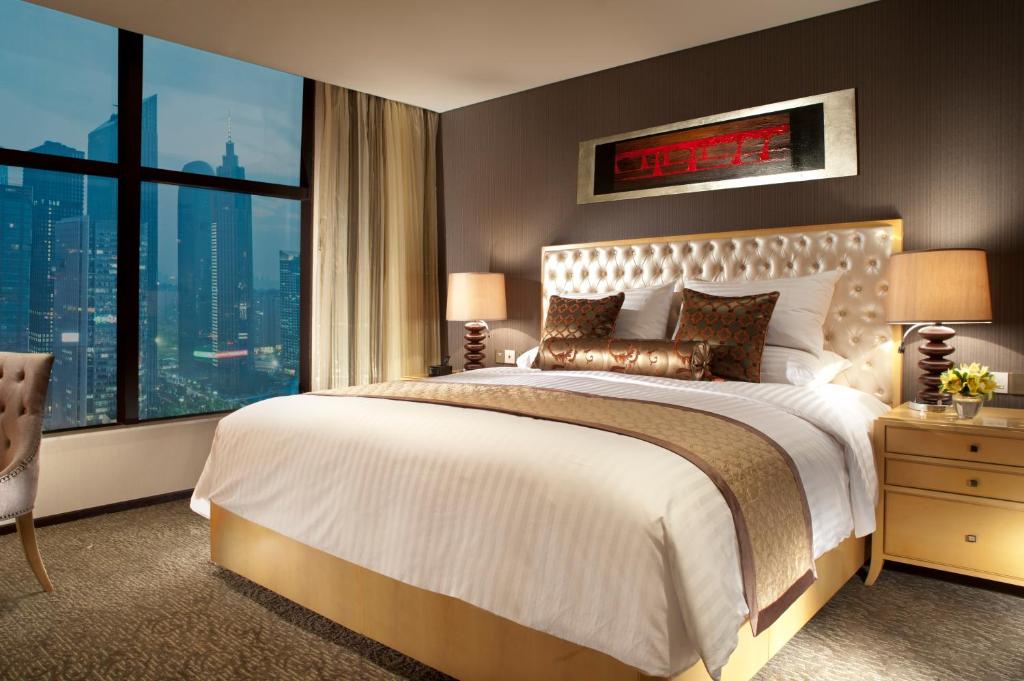 Апартаменты (Улучшенные апартаменты с 1 спальней), Oakwood Premier Guangzhou