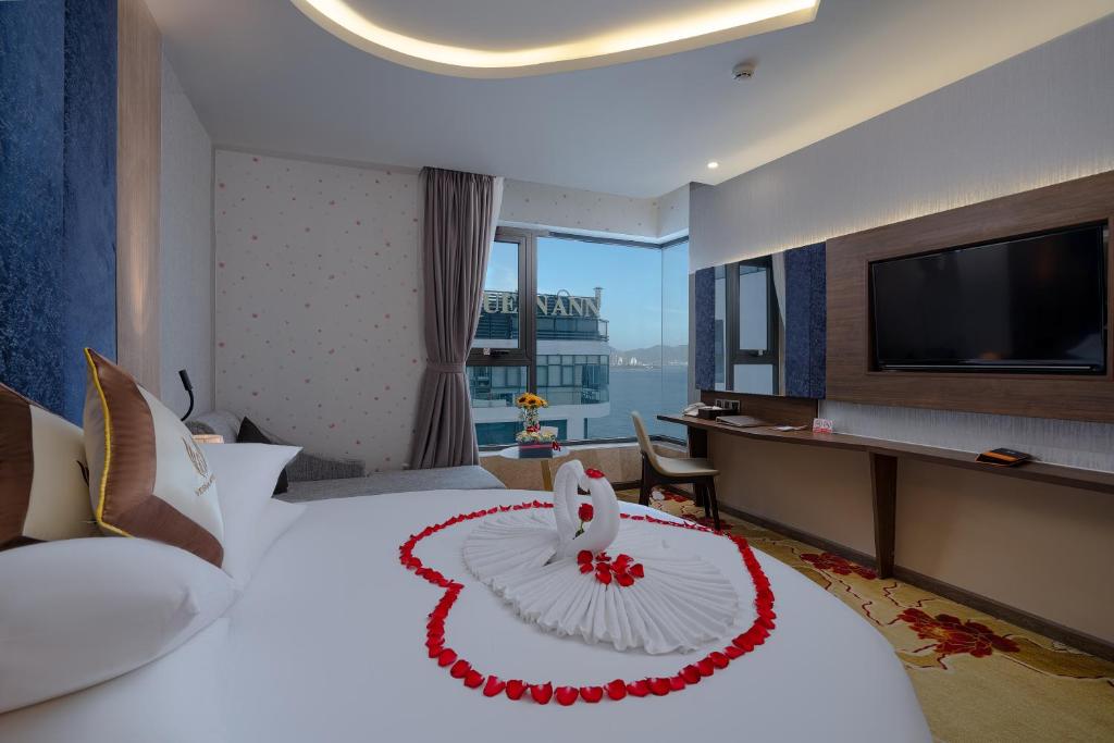 Двухместный (Номер Делюкс с частичным видом на море), Vesna Hotel
