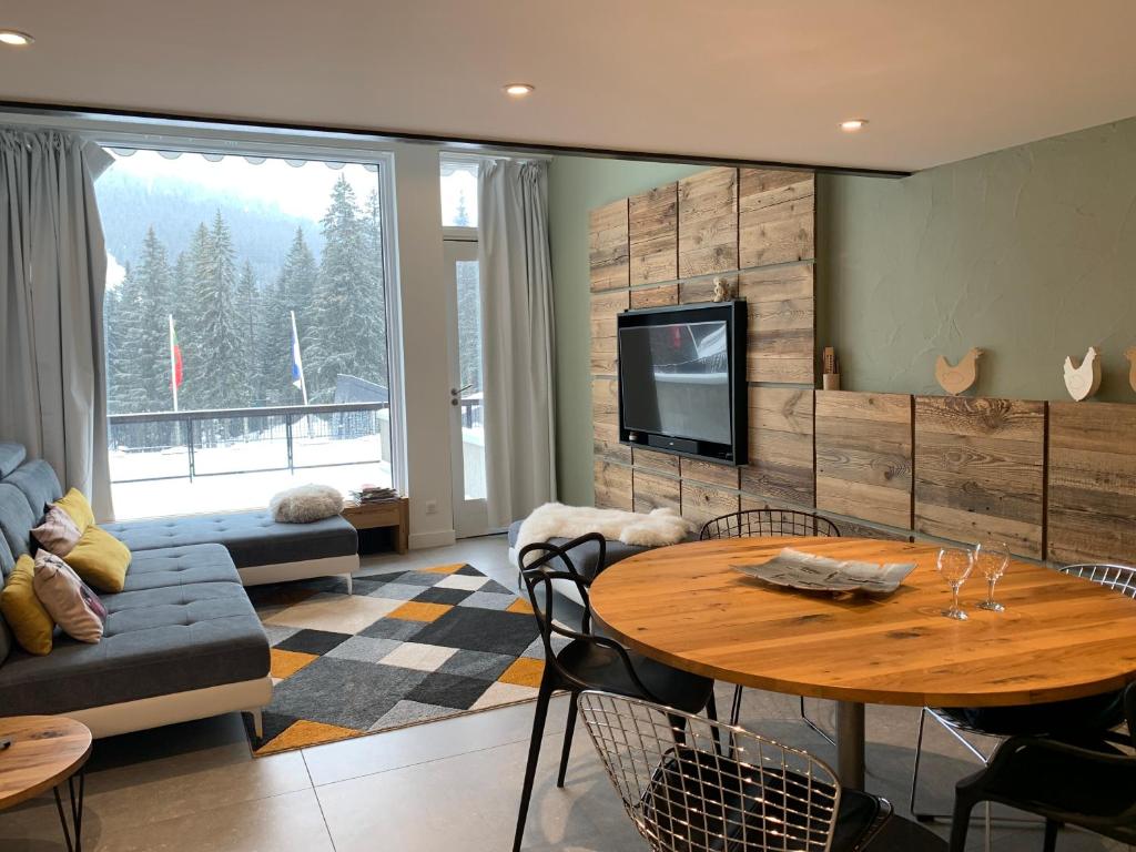 Flaine Forum L1 Cassiopée Mezzanine & Terrasse photo 3