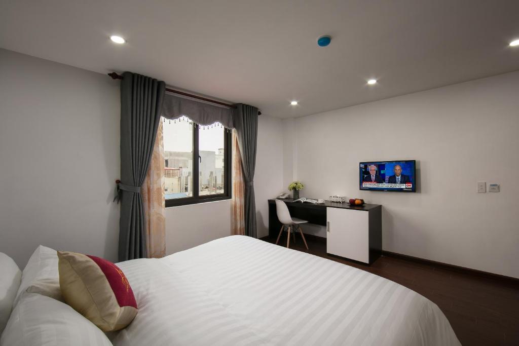 Двухместный (Двухместный номер Делюкс с 1 кроватью), Hanoi Aria Central Hotel & Spa