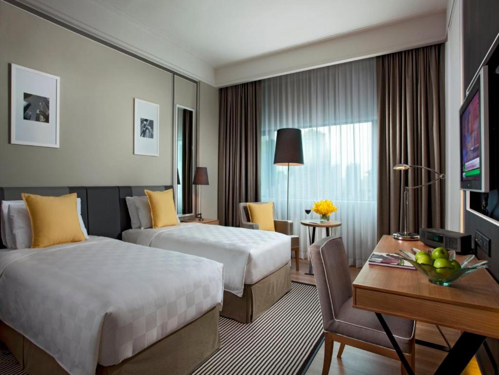 Двухместный (Двухместный номер «Премьер» с 2 отдельными кроватями), Orchard Hotel Singapore