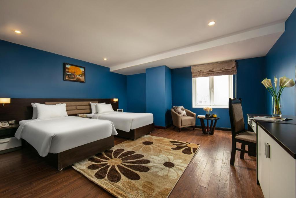 Семейный (Семейный номер), Hanoi Delight Hotel