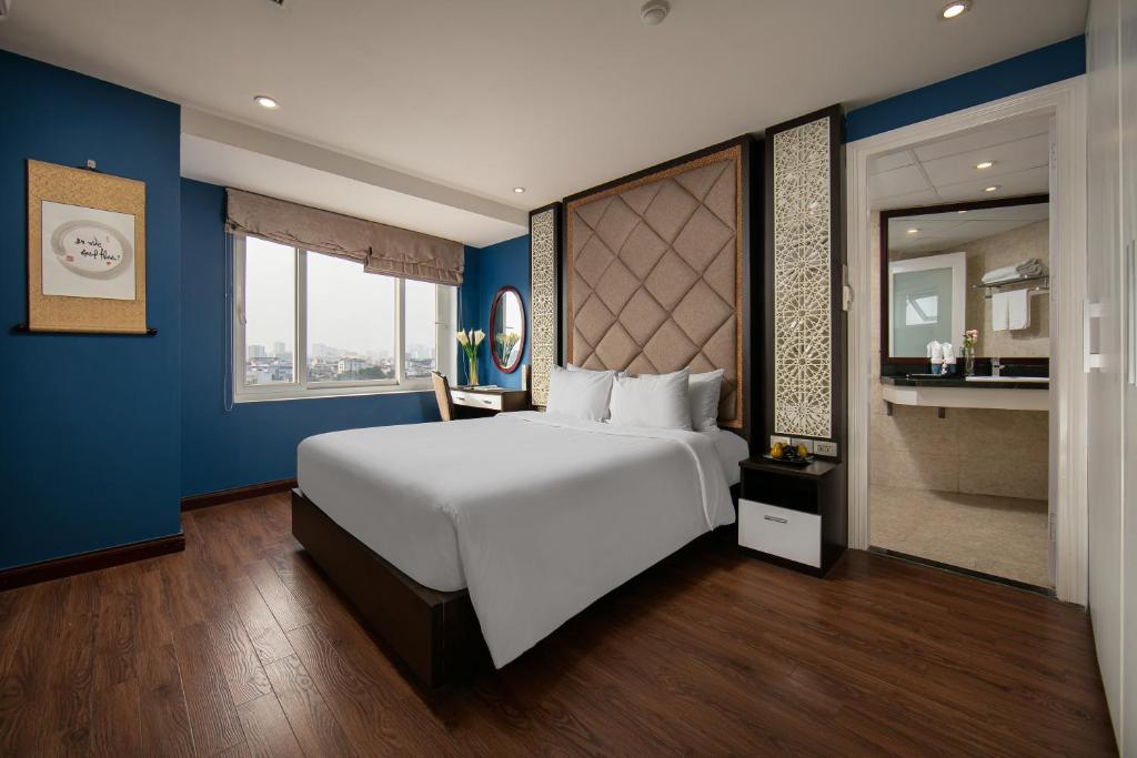 Апартаменты (Апартаменты с 1 спальней и видом на озеро), Hanoi Delight Hotel