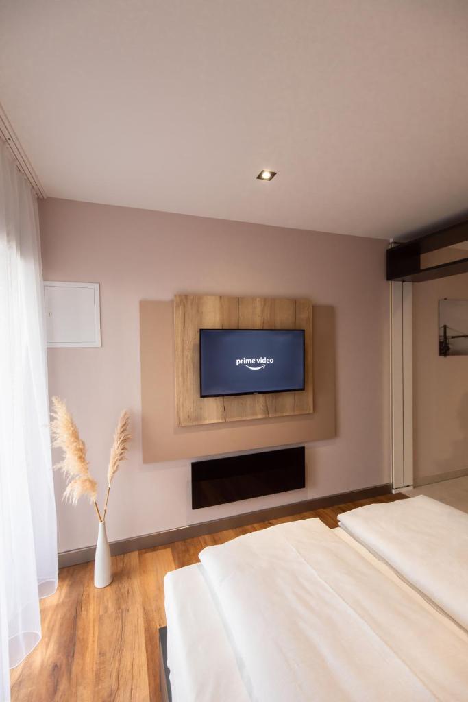 Двухместный (Двухместный номер Делюкс с 1 кроватью и балконом), 24Seven Hotel Schwabach