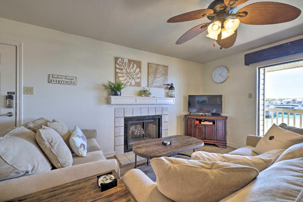 Waterfront Condo with Balcony and Dock Access photo 3