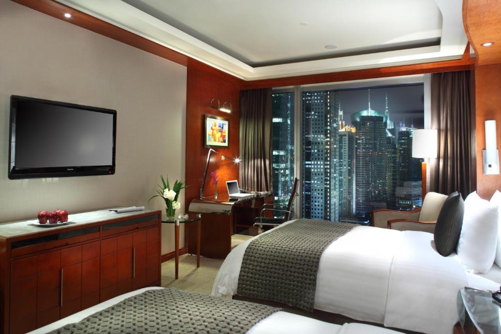 Двухместный (Premier Skyline View Twin Room), Grand Kempinski Hotel Shanghai