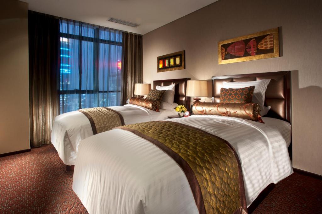 Апартаменты (Апартаменты с 2 спальнями), Oakwood Premier Guangzhou