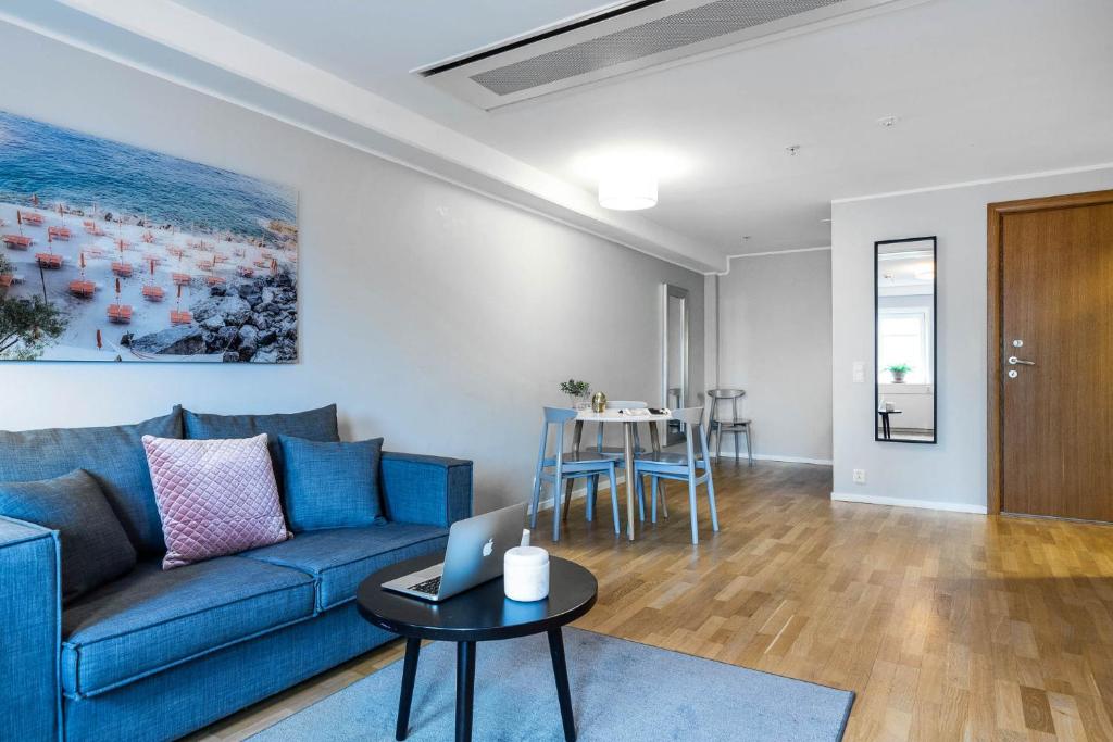 Апартаменты (Апартаменты с 1 спальней), Biz Apartment Gärdet