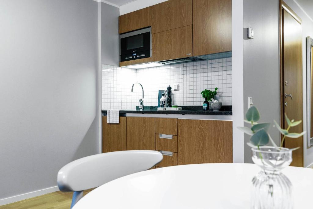 Студио (Просторный номер-студио), Biz Apartment Gärdet