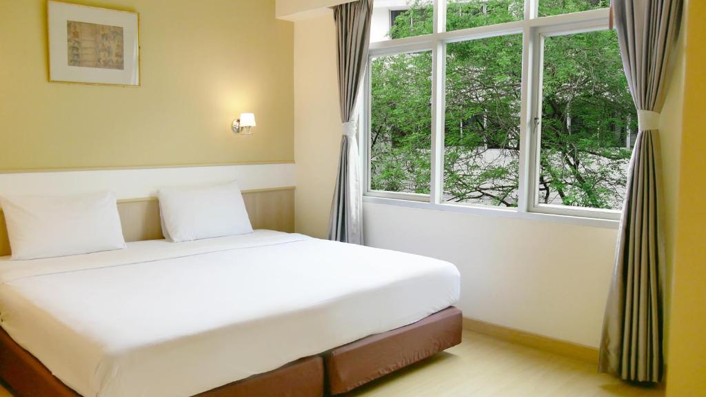 Двухместный (Двухместный номер с 2 отдельными кроватями), Отель Trang Hotel Bangkok