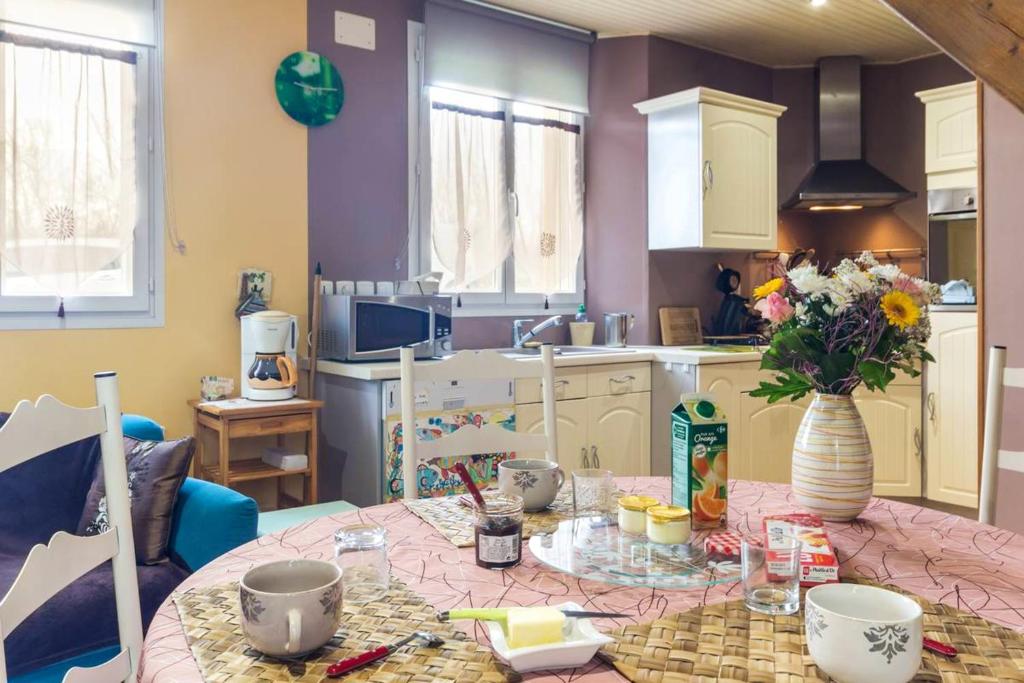 Maison de 2 chambres avec jardin clos et wifi a Criel sur Mer - 숙소 외관