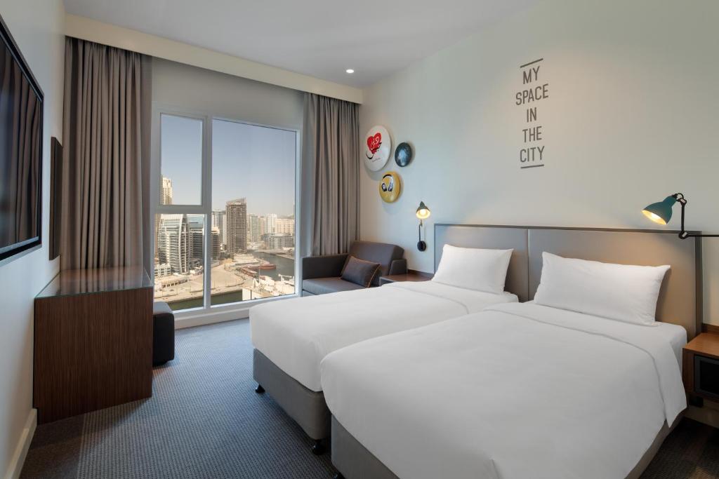 Двухместный (Номер «Ровер»), Отель Rove Dubai Marina