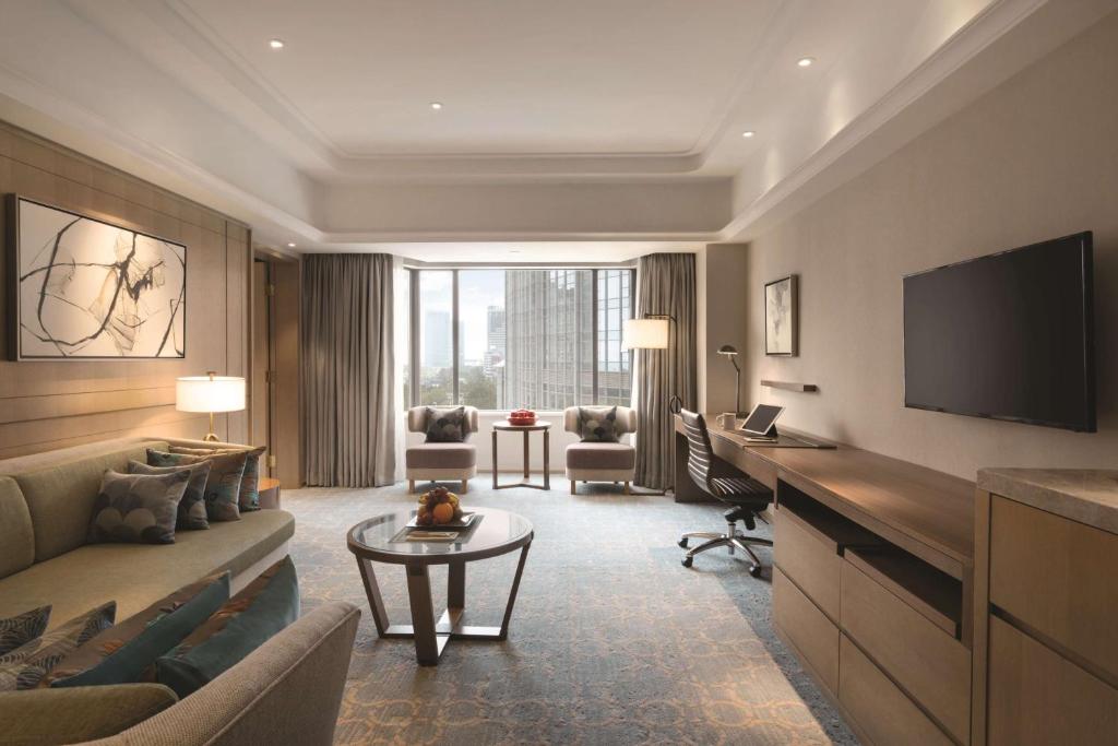 Двухместный (Представительский люкс - City Wing), Shangri-La Hotel, Qingdao