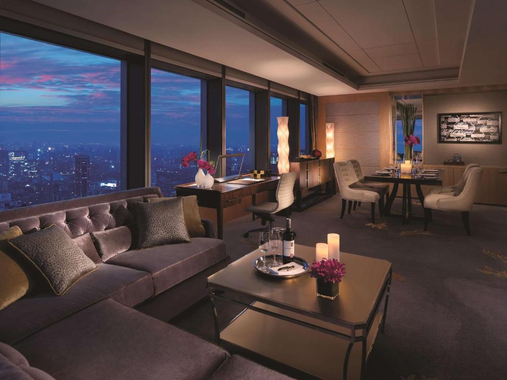Сьюит (Представительский люкс Делюкс), Jing An Shangri-La, West Shanghai