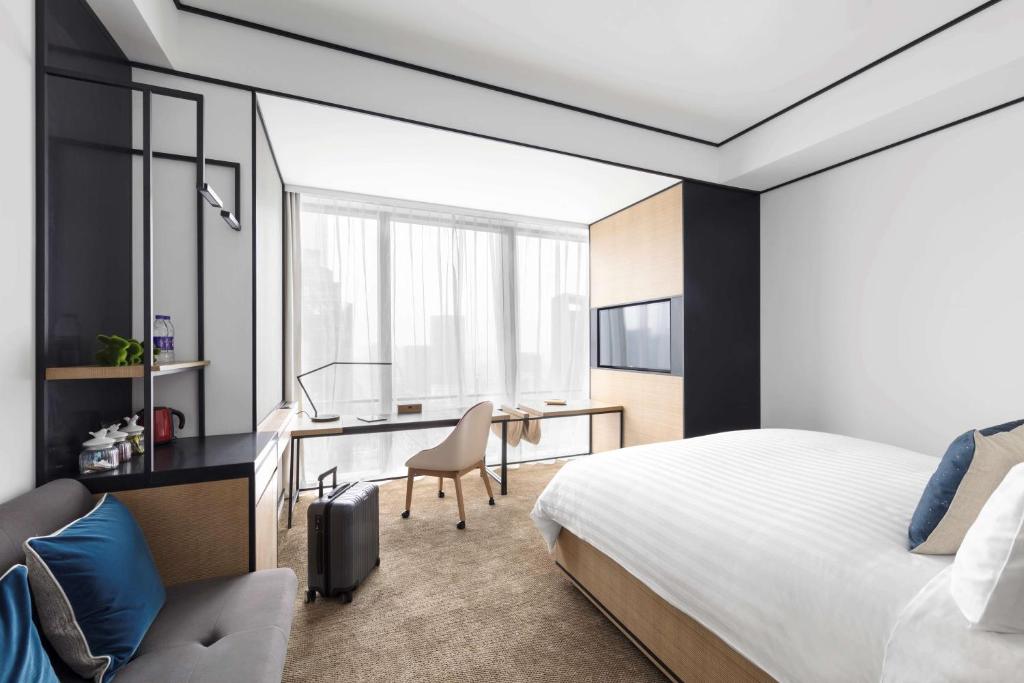 Двухместный (Номер Jen 40 с кроватью размера «king-size»), Hotel Jen Beijing by Shangri-la