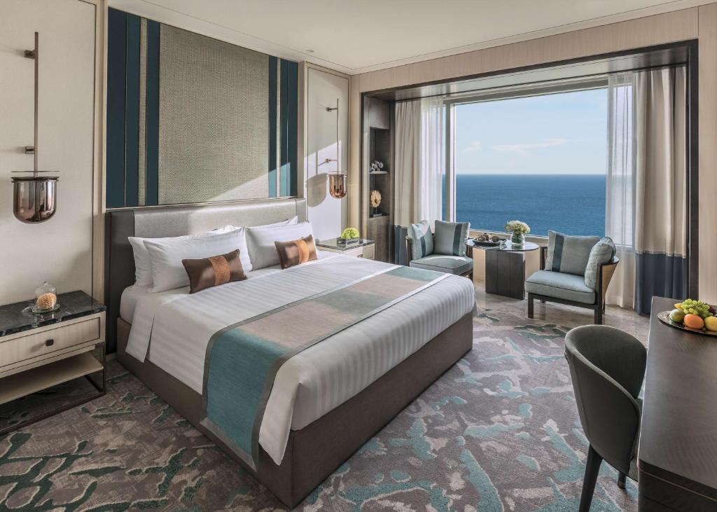 Двухместный (Номер Делюкс с кроватью размера «king-size», вид на океан), Shangri-La Hotel Colombo
