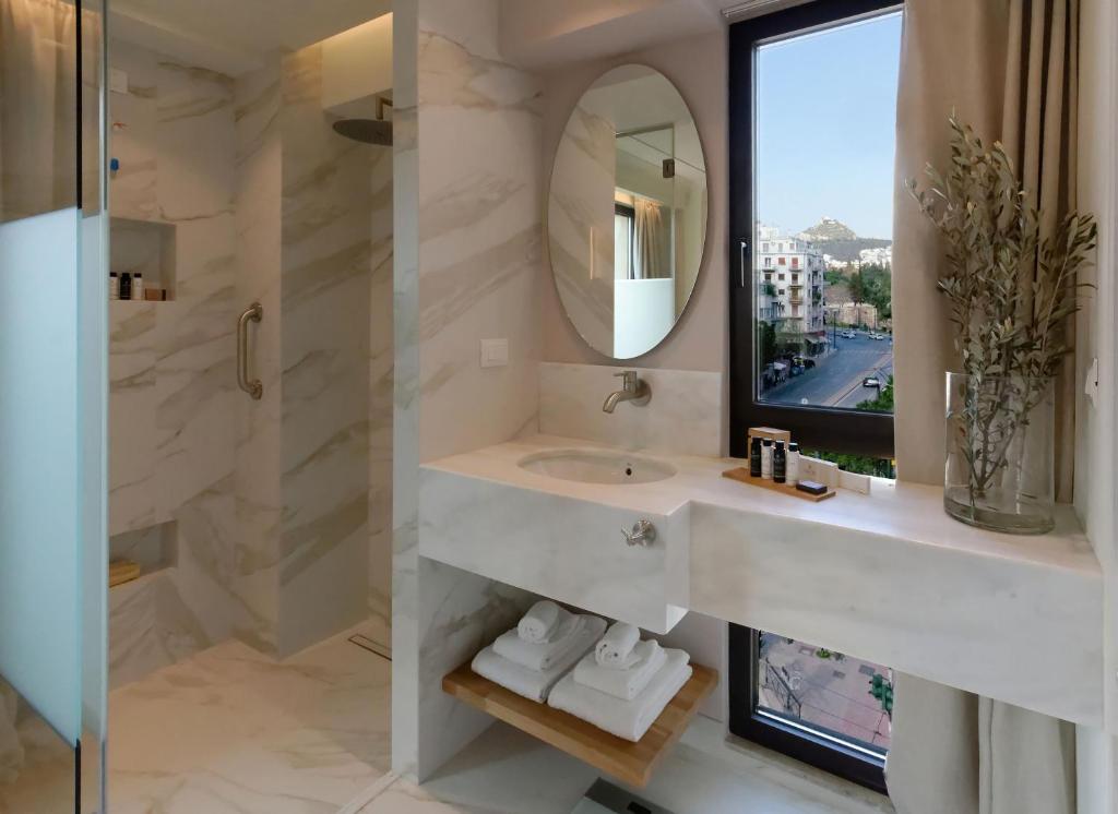 Двухместный (Номер niche, вид на Акрополь), Niche Hotel Athens