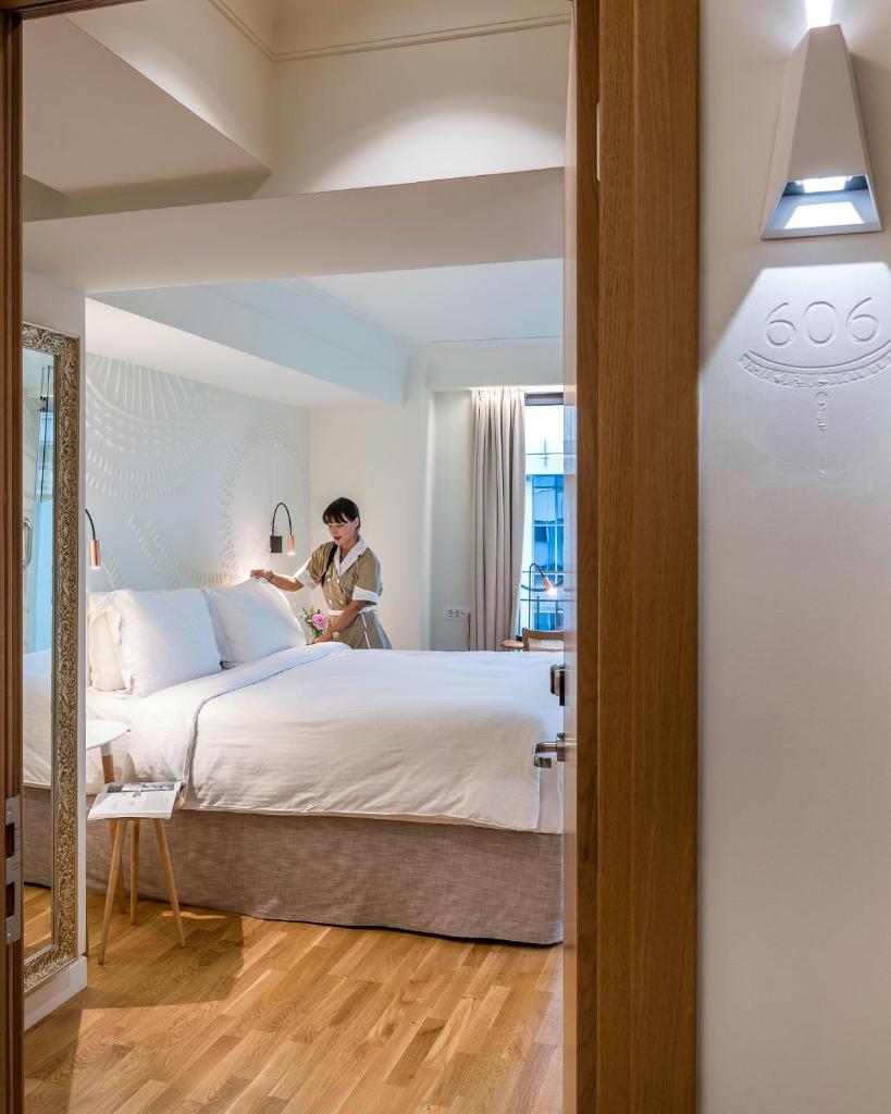 Двухместный (Номер niche, вид на Акрополь), Niche Hotel Athens