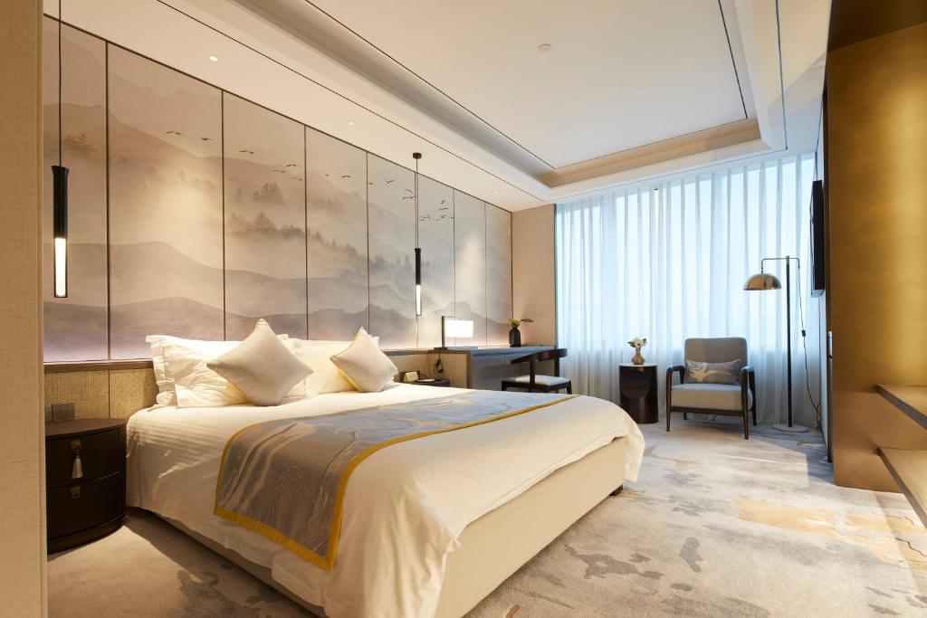 Двухместный (Номер Делюкс с кроватью размера «king-size»), Shanghai Tiancheng Hotel