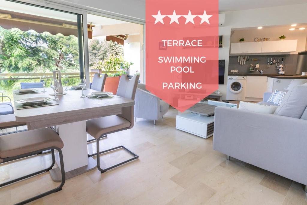 SERRENDY 2bedroom apartment with terrace & pool