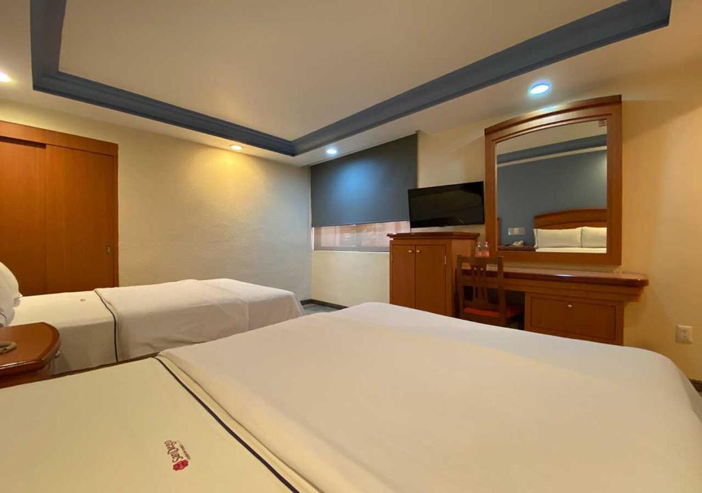 Двухместный (Двухместный номер с 2 двуспальными кроватями), Hotel San Diego