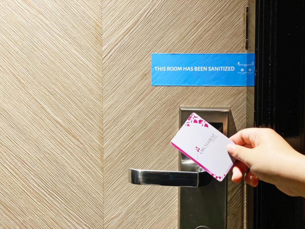 Двухместный (Двухместный номер Делюкс с 2 отдельными кроватями), Orchardz Hotel Industri