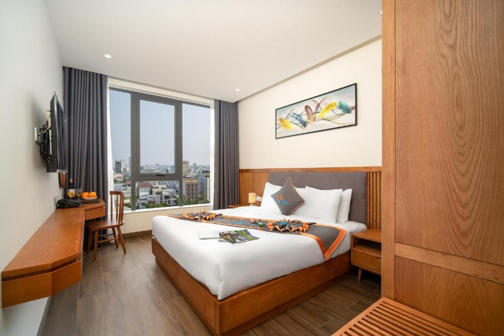 Двухместный (Двухместный номер Делюкс с 1 кроватью), Yes Hotel Da Nang