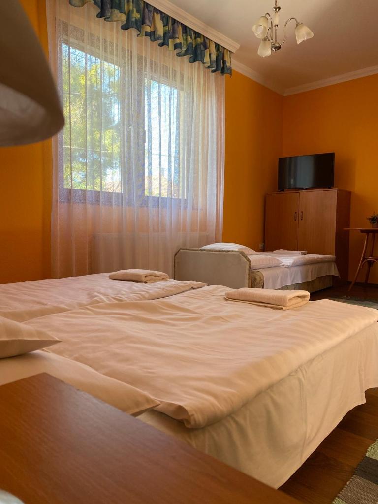 Двухместный (Двухместный номер с 2 отдельными кроватями, вид на сад), Apartman Dóra