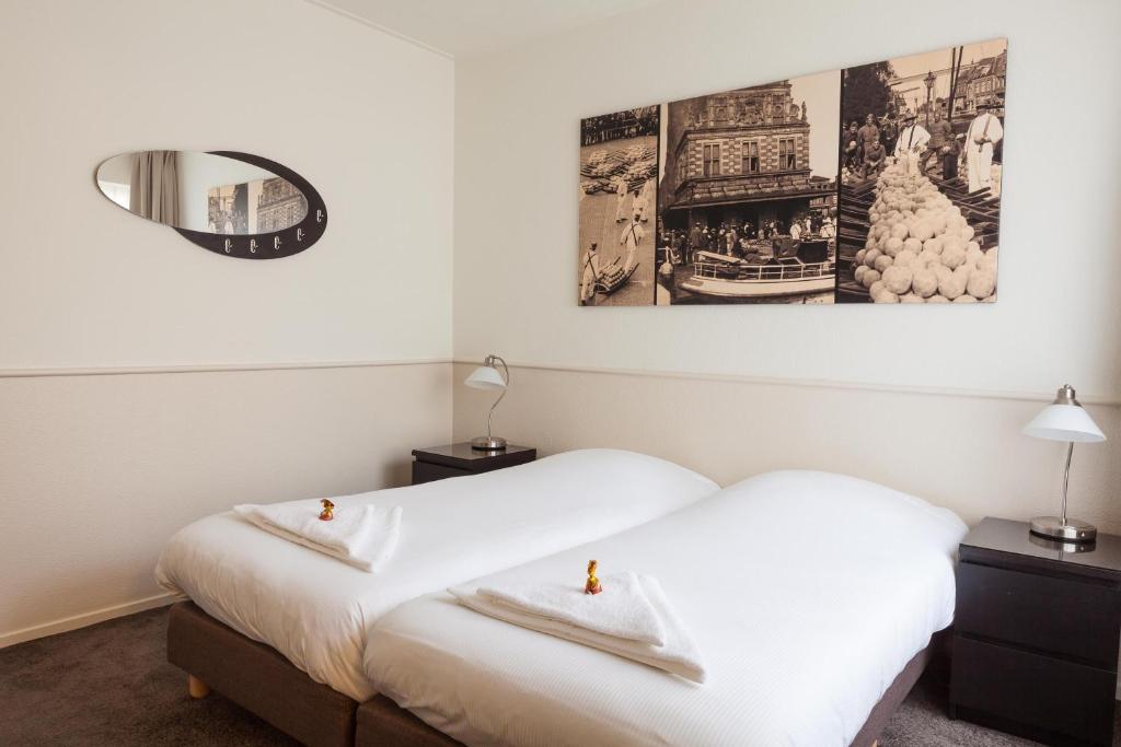 Двухместный (Двухместный номер с 2 отдельными кроватями), Hotel Stad en Land