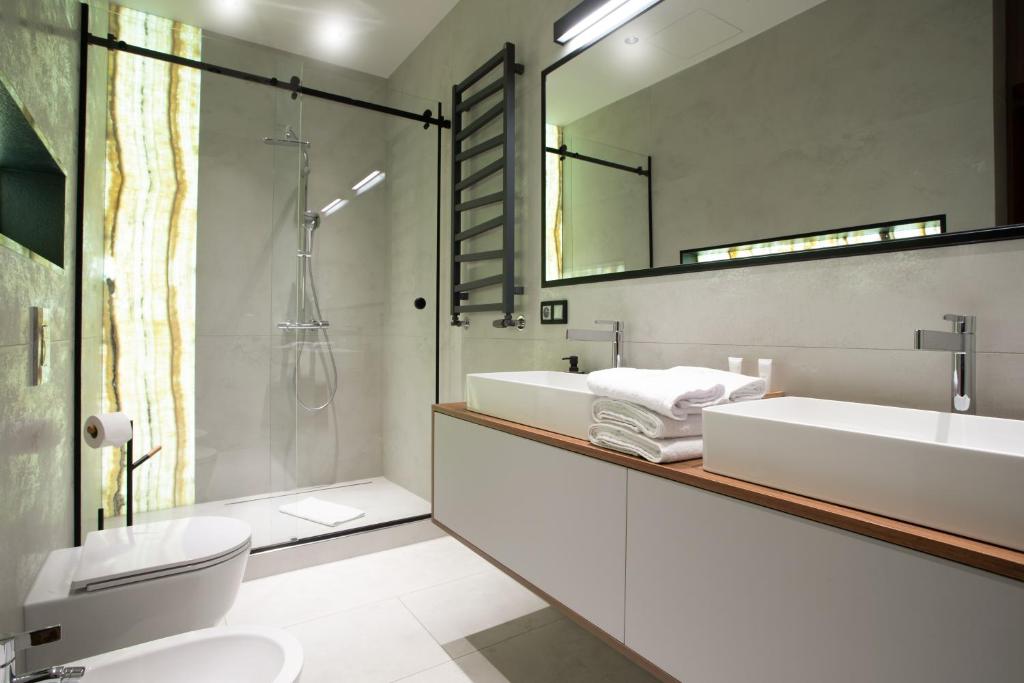 Апартаменты (Апартаменты Делюкс с 1 спальней и ванной), Apartamenty Sky Tower