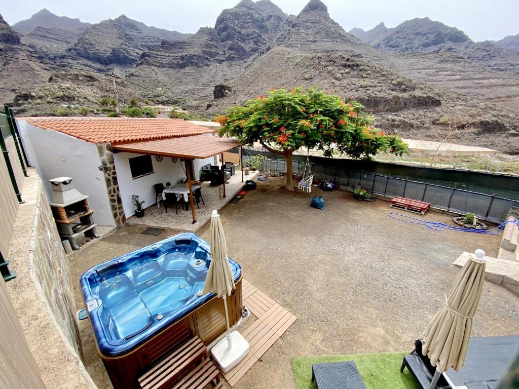 2 bedrooms house with sea view enclosed garden and wifi at Tasartico 4 km away from the beach photo 2