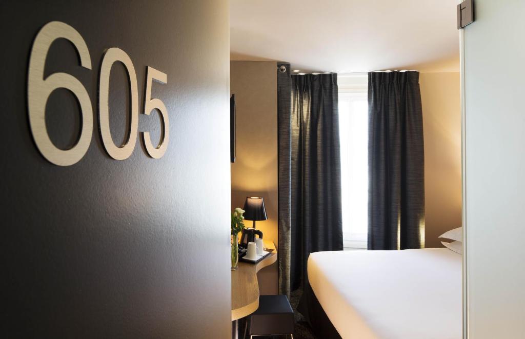 Двухместный (Улучшенный номер с кроватью размера «queen-size»), Best Western Quartier Latin Pantheon