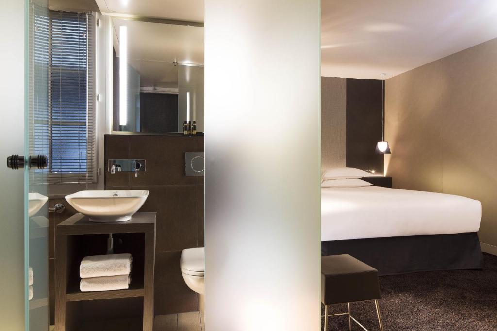 Двухместный (Представительский номер с кроватью размера «queen-size»), Best Western Quartier Latin Pantheon