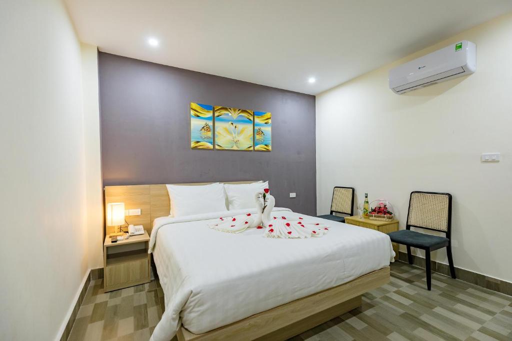 Двухместный (Двухместный номер с 1 кроватью), Cat Ba Violet Hotel