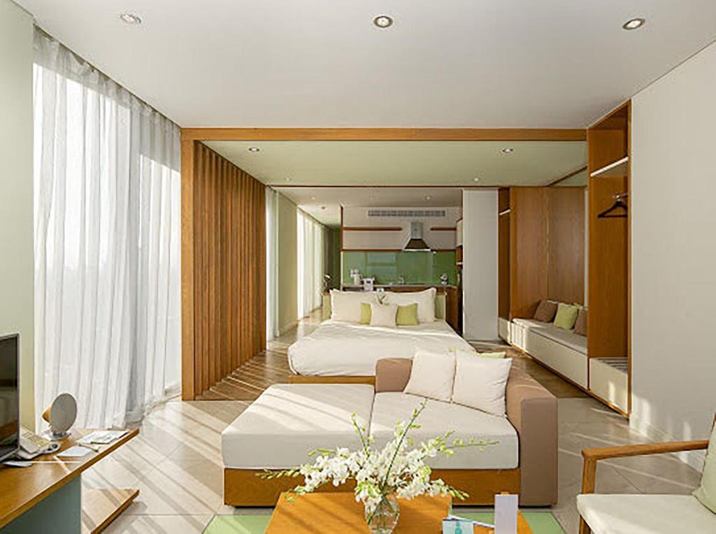 Апартаменты (Апартаменты с 1 спальней), Abogo Fusion Suite BeachFront Da Nang