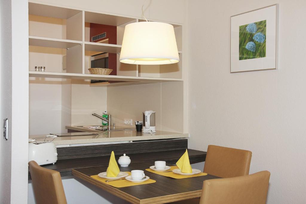 Апартаменты (Апартаменты-студио (на 3 взрослых)), Hotel Gästehaus Forum am Westkreuz