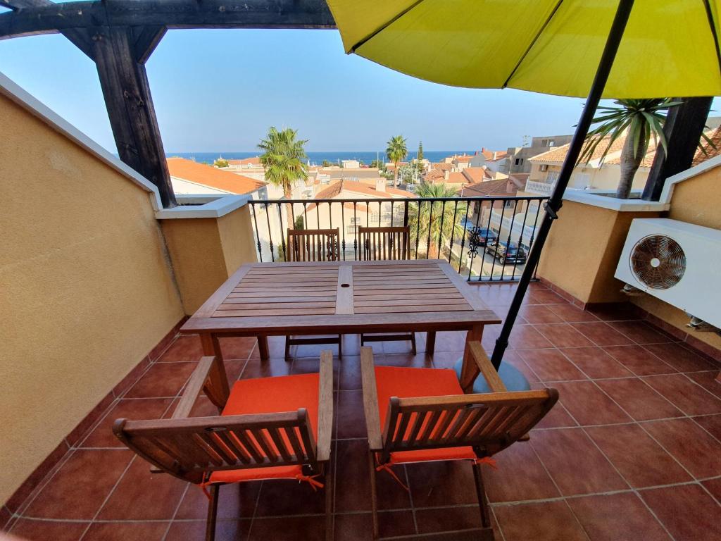 AS024 2-bed Apt Padel in Pozo del Esparto sea view photo 1