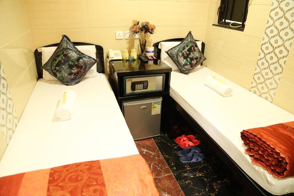 Двухместный (Двухместный номер с 2 отдельными кроватями), New Tokyo Hostel