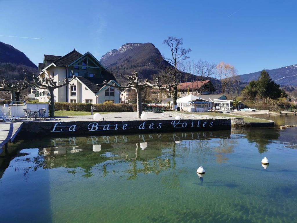 Lac Annecy plage privée, Duplex Baie des voiles photo 3